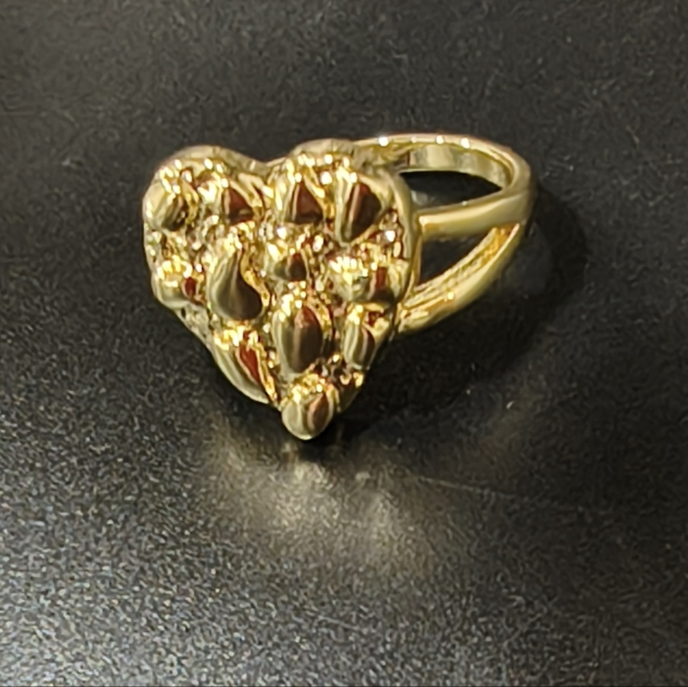 Gold Heart Ring